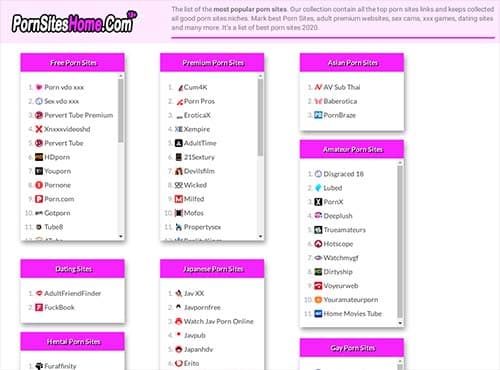Pornsiteshome