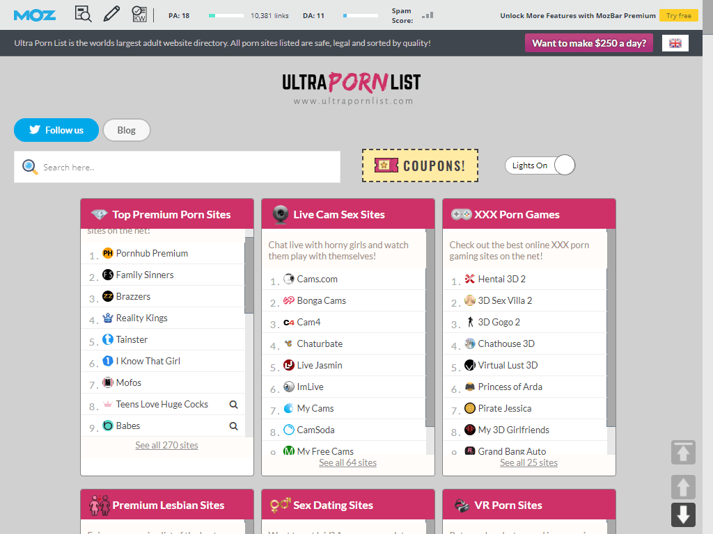 Ultrapornlist