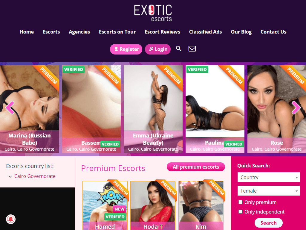 Egypt Escorts