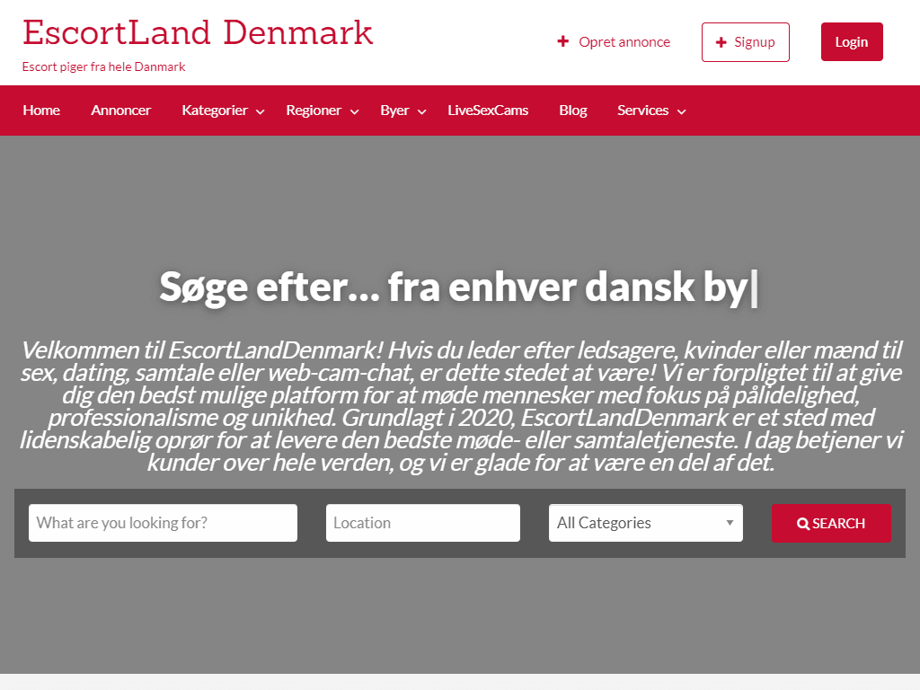Escort Denmark