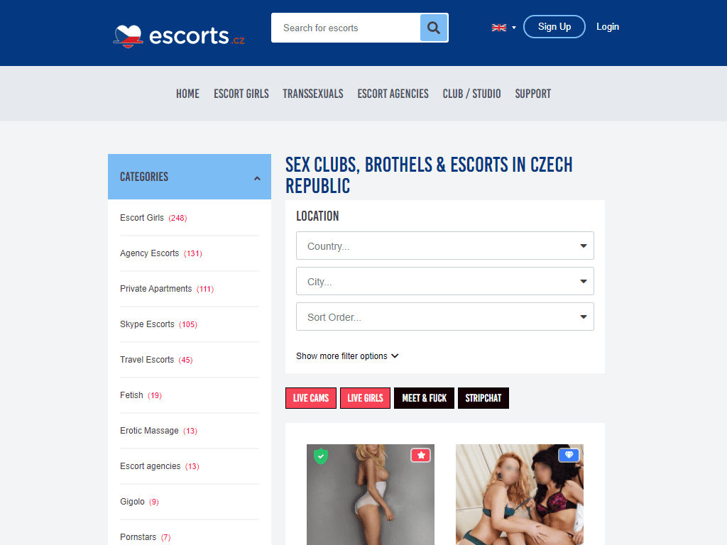 Escorts.Cz