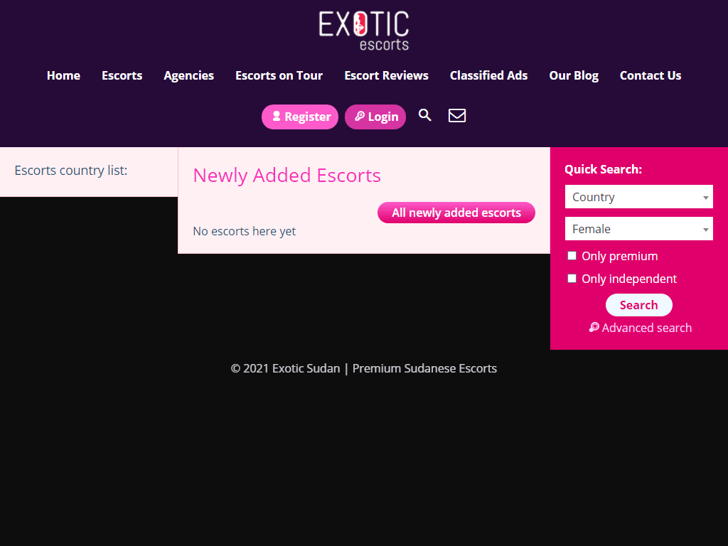 Sudanese Escorts